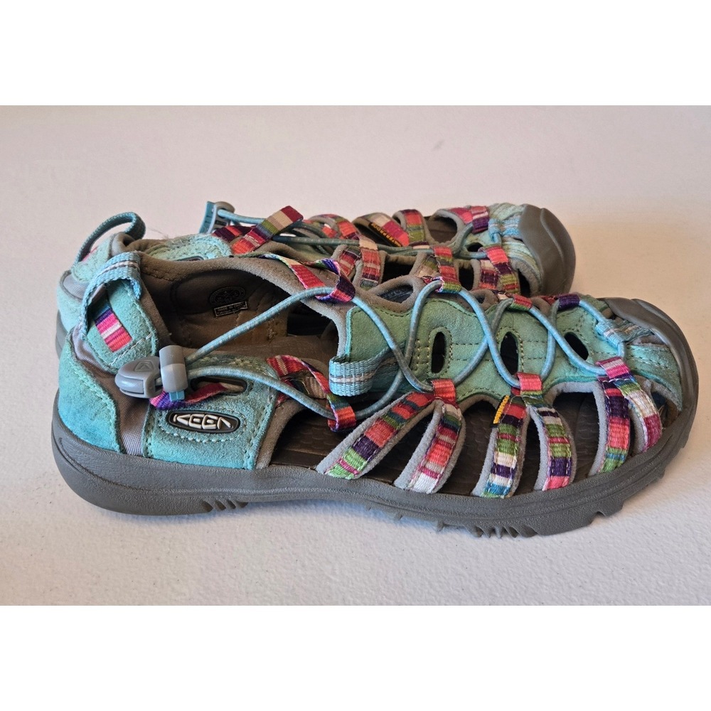 KEEN Whisper Sandals Womens 4 Waterproof Sport Hiking Water Shoes Multicolor